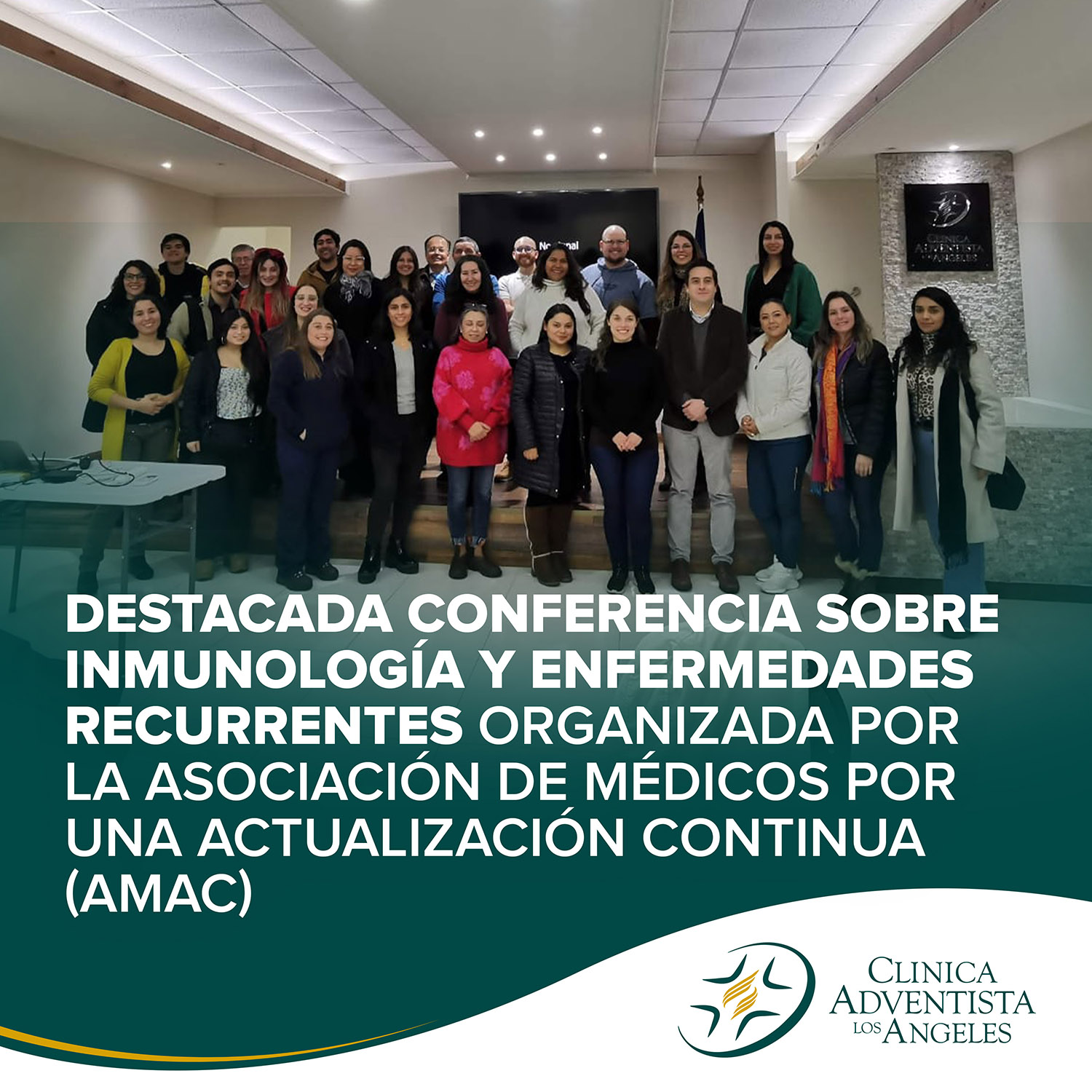 Destacada conferencia sobre inmunología y enfermedades recurrentes organizada p